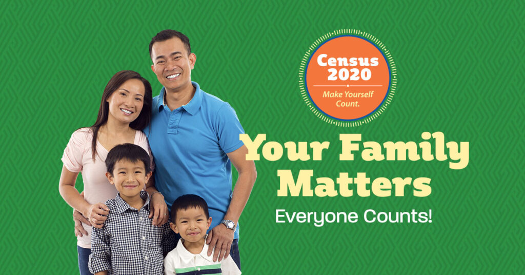 Your Family Matters census poster